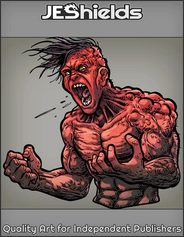 Man Infected with Rage by Jeshields and Juan Gutierrez