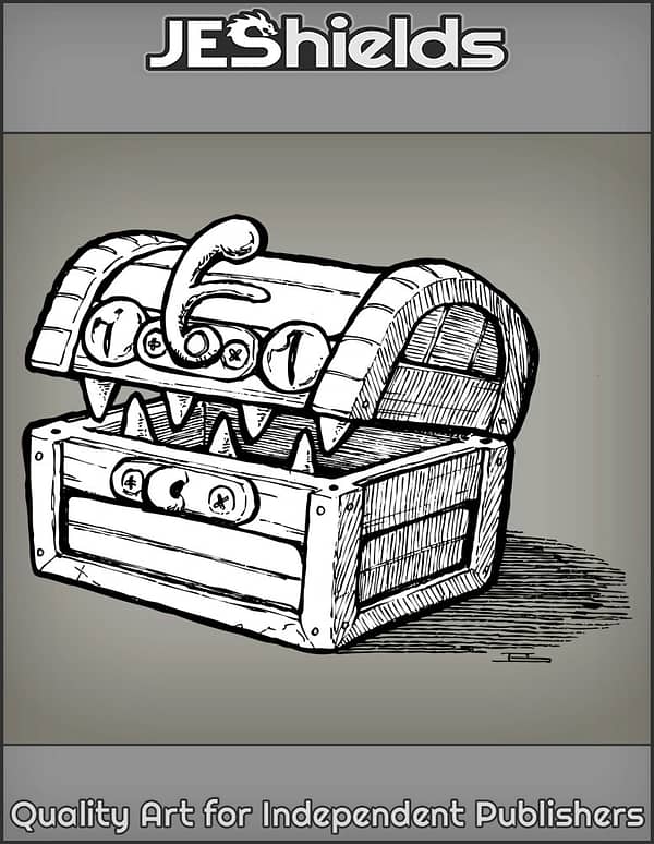Cute Small Mimic Chest by Jeshields