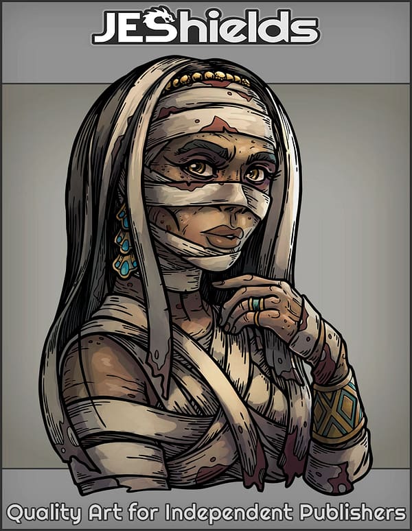 Egyptian Mummy Queen by Jeshields and Juan Gutierrez