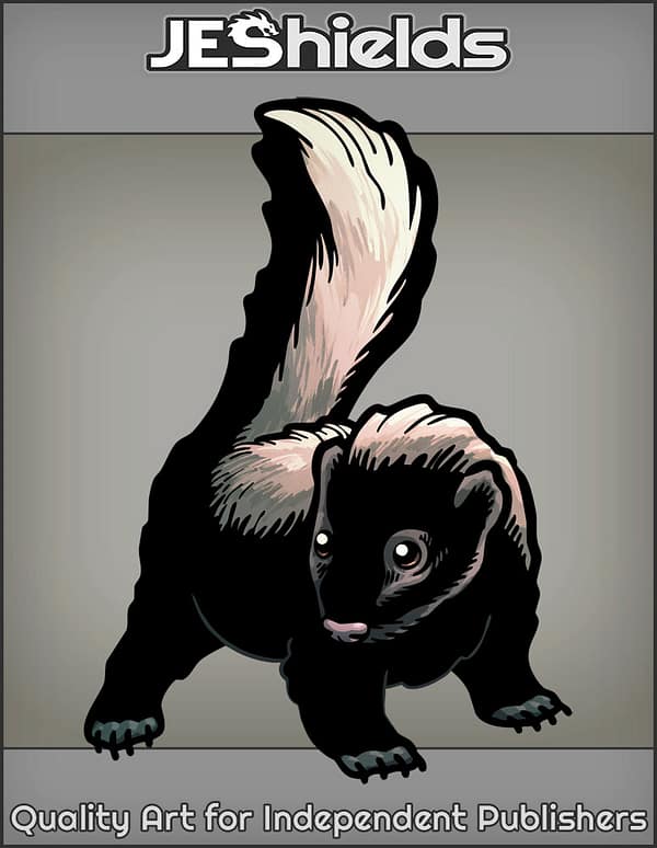 Cute Baby Skunk by Jeshields and Juan Gutierrez