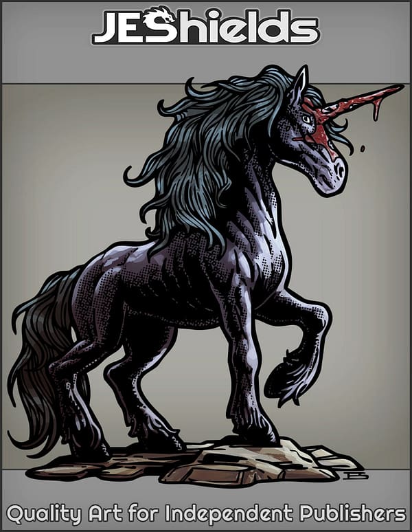 Bloody Black Unicorn by Jeshields and Juan Gutierrez