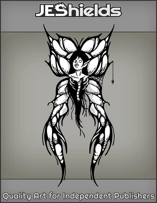 Creepy Death Spine Fairy by Jeshields