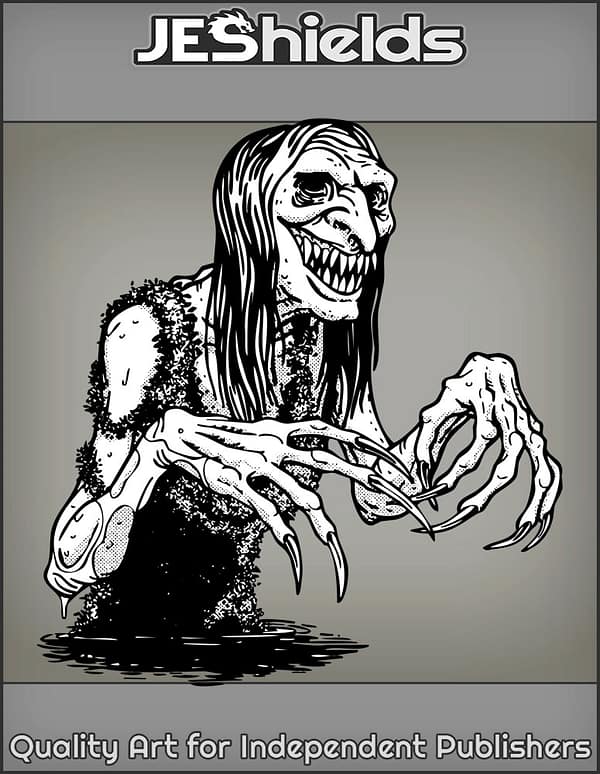 River Hag with Long Claws by Jeshields