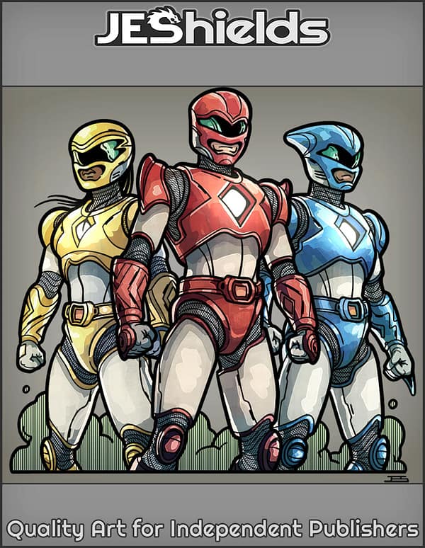Morphing Space Ranger Pilots by Jeshields and Juan Gutierrez