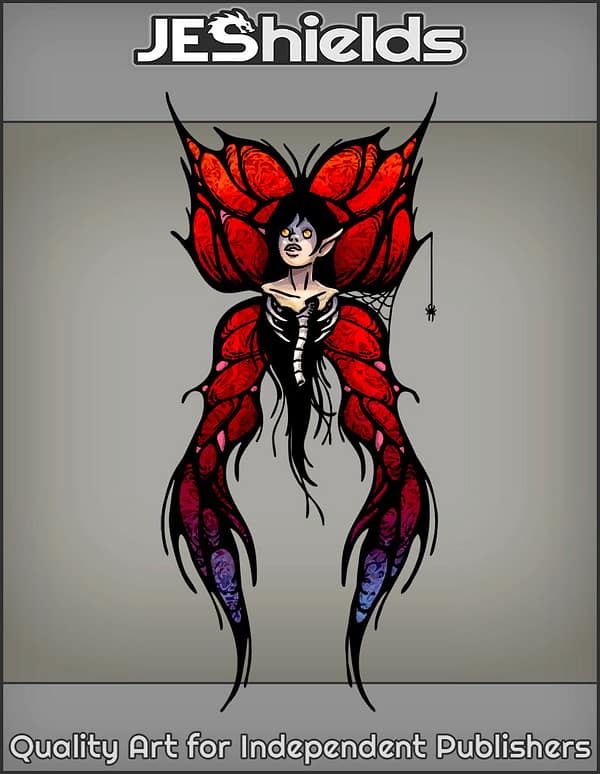 Creepy Death Spine Fairy by Jeshields and Juan Gutierrez