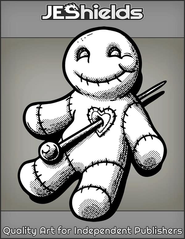 Happy Pinned Voodoo Doll by Jeshields