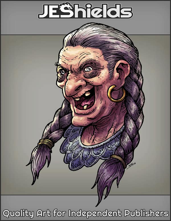 Toothless Granny with Pigtails by Jeshields and Juan Gutierrez