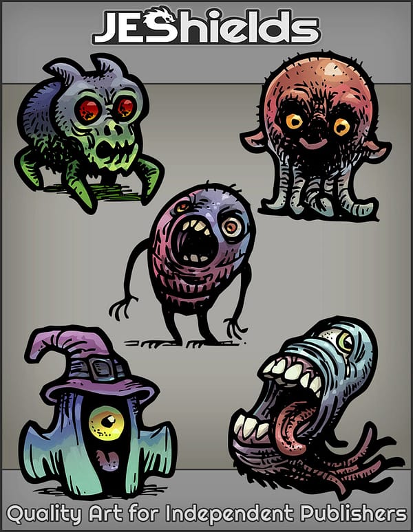 Spot Weird Monsters A by Jeshields
